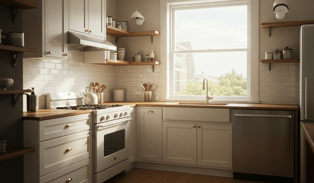 How To Make A Small Kitchen Feel Twice As Big? 